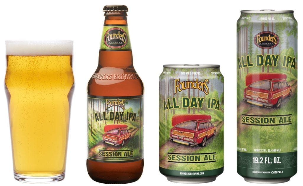The All Day IPA - from Founders Brewery - Grand Rapids Breweries
