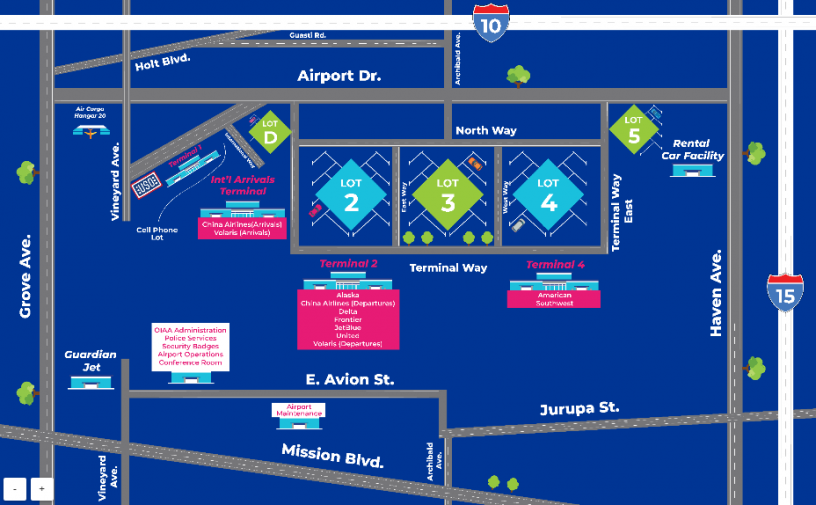 Ontario Airport Parking - find the cheapest and easiest parking options ...