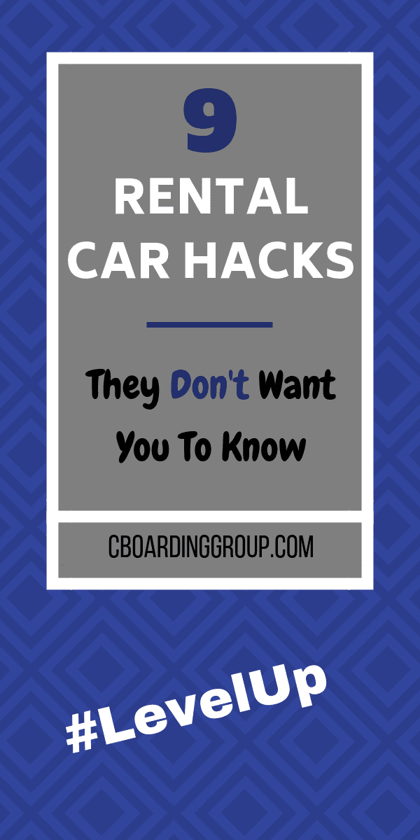 9 Rental Car Hacks They Don't Want You to Know