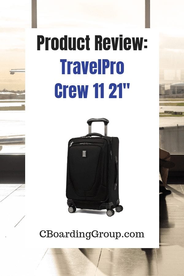 Product Review TravelPro Crew 11 21 Inch - for the work trip