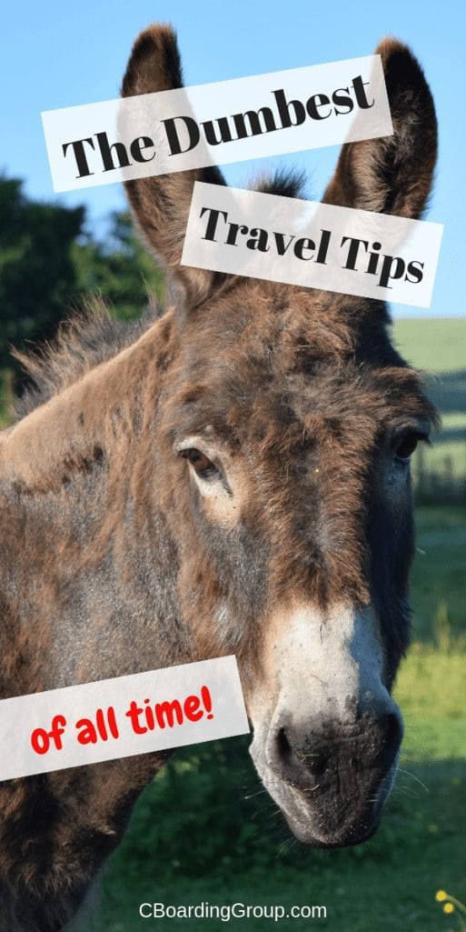 Dumb Travel Tips to Ignore