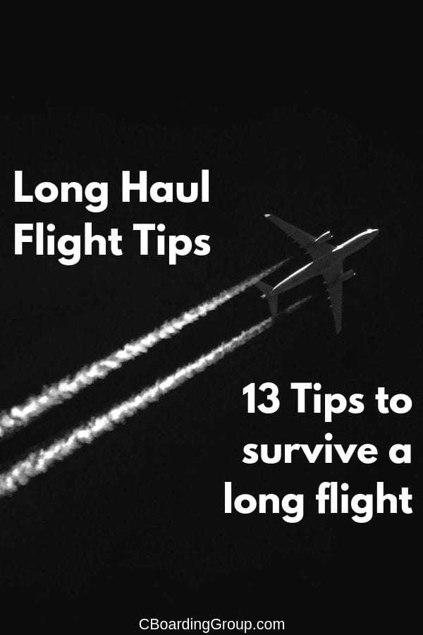 13 Long Haul Flight Tips to survive a long flight