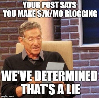 Blog Meme - 7k a month