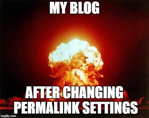 Blog Memes - Changing My Permalinks
