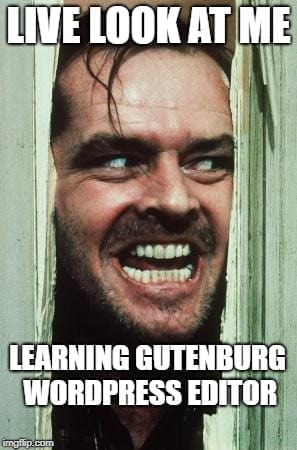 Blog Memes - Learning Gutenburg WordPress Editor