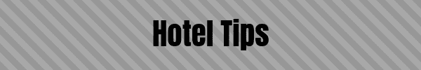 Business Travel Tips for Hotels