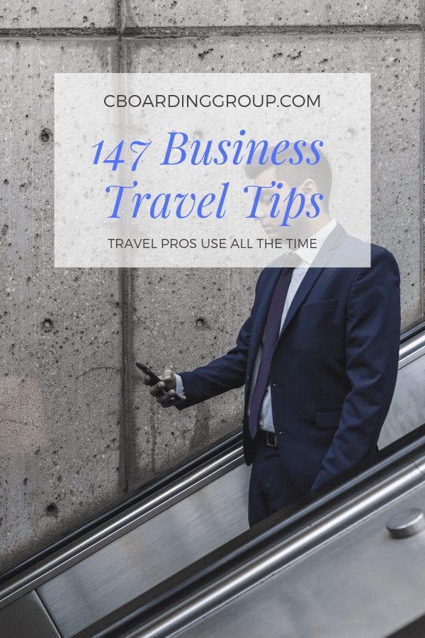 147 Biz Travel Tips