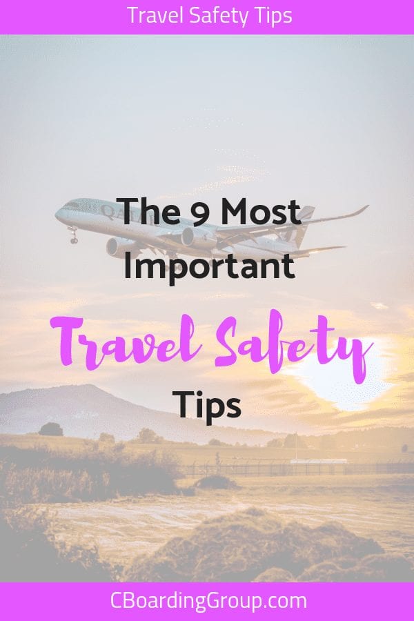 9 Travel Safety Tips