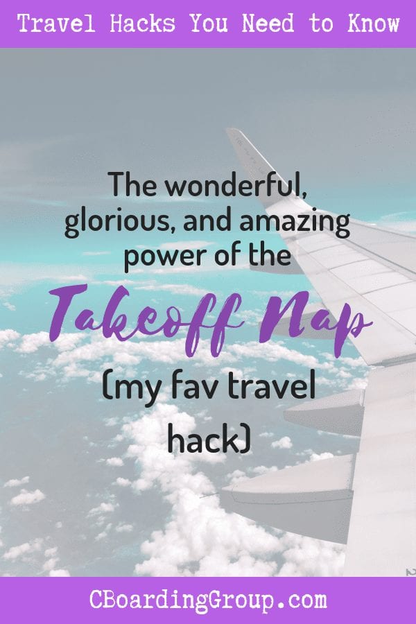The Takeoff Nap - My Favorite Travel Hack