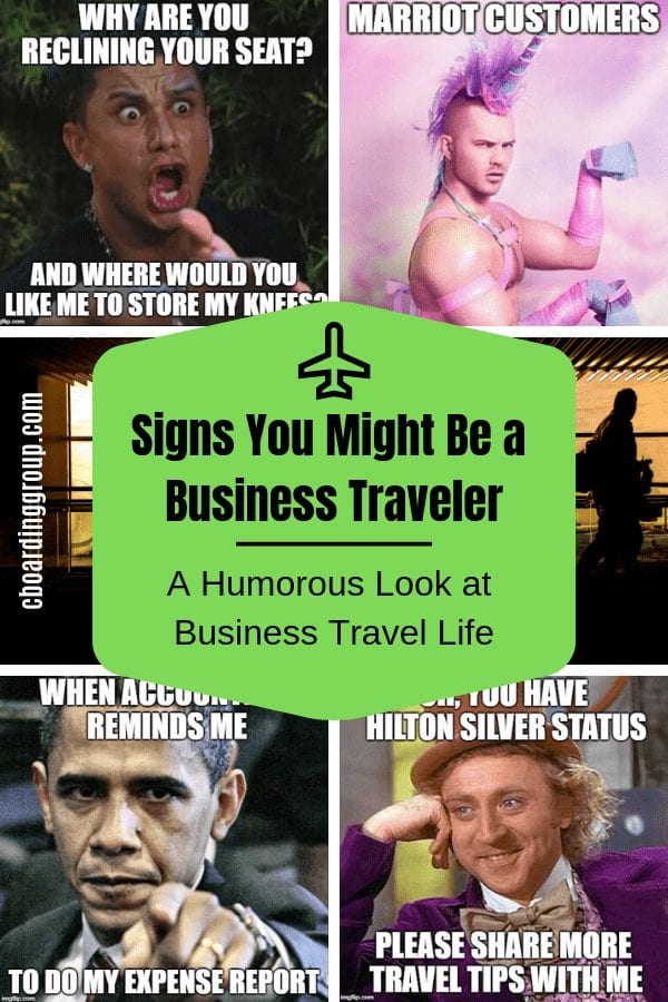 Signs You Might Be a Business Traveler