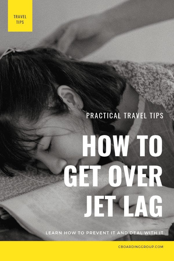 how to get over jet lag - practical travel tips