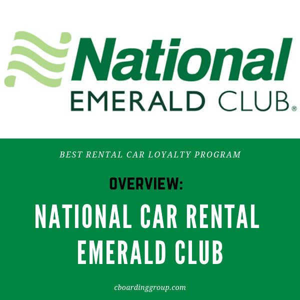Best Rental Car Loyalty Program: National Car Rental Emerald Club