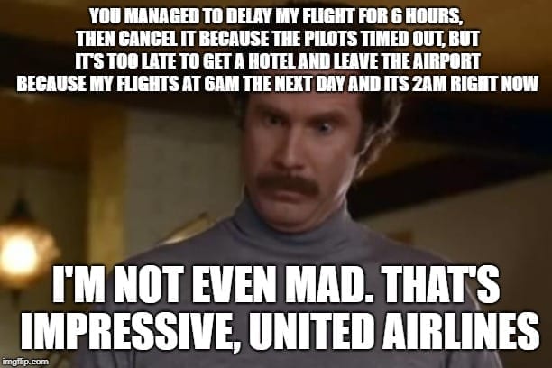 Impressive Airline Delay - Airline Meme