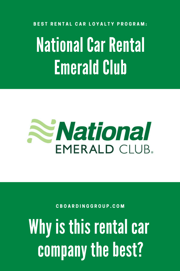 National Car Rental Emerald Club - Best Rental Car Loyalty Program