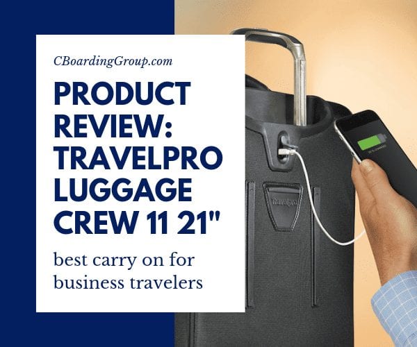 Picture of Travelpro Luggage Crew 11 21 - best carry on for business travelers