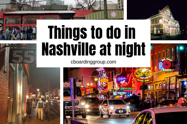 Things to do in Nashville at night