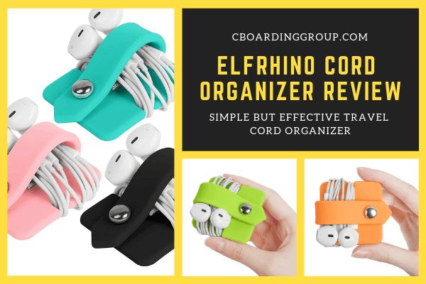 ELFRhino Cord Organizer Review a simple but effective travel cord organizer