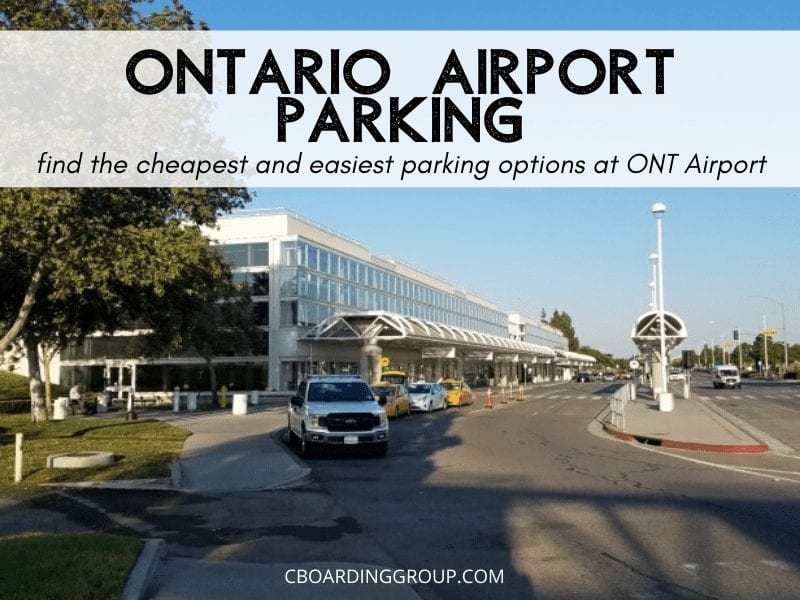 Ontario Airport Parking - find the best ONT parking