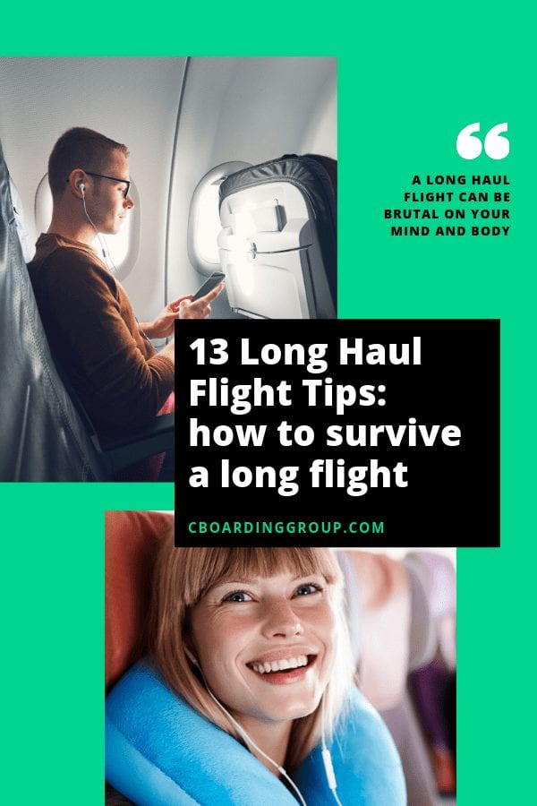 13 Long Haul Flight Tips - how to survive a really long flight