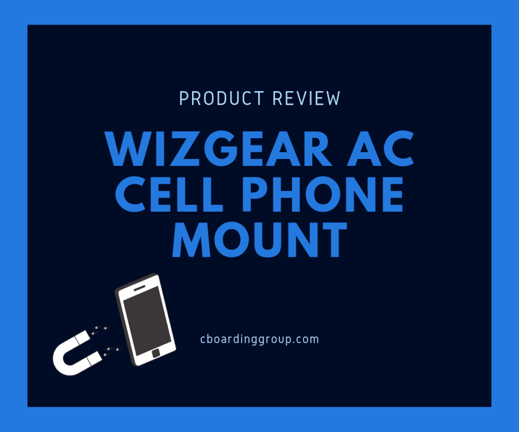 wizgear ac cell phone mount review