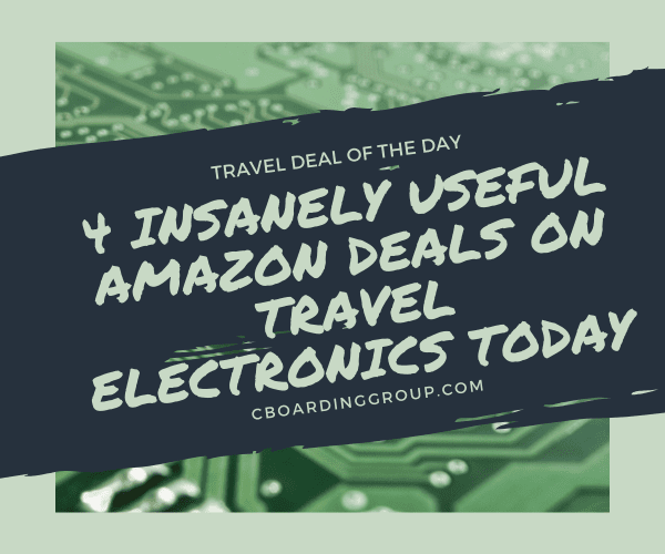 4 Insanely Useful Amazon deals on Travel Electronics Today