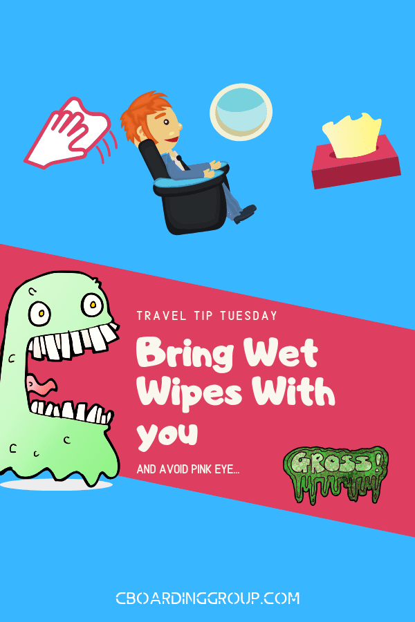 Always Bring Wet Wipes With you - Travel Tip Tuesday