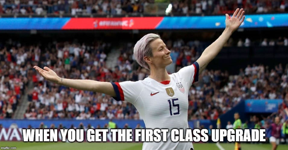 First Class Upgrade Memes