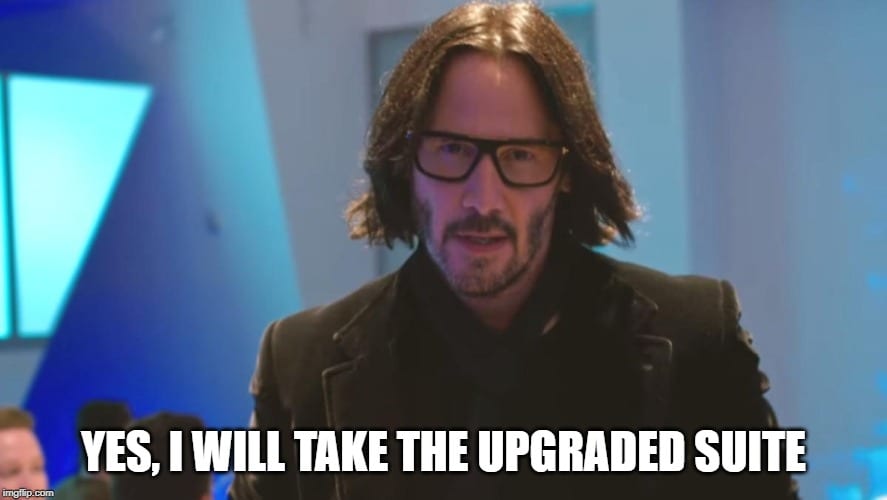 Keanu Reeves Walking Memes Upgrade Suite
