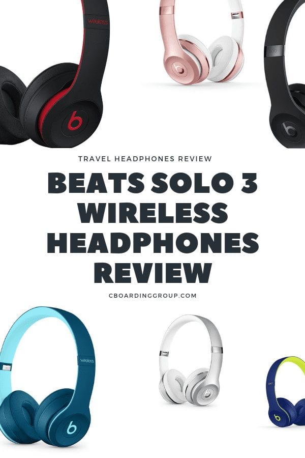 beats solo 3 review - best travel headphones_