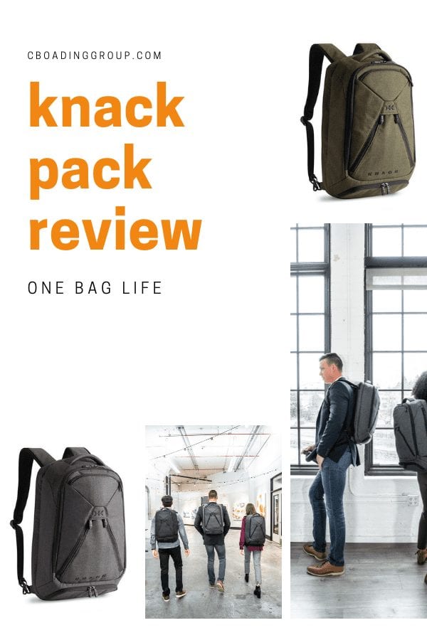 knack pack review one bag life