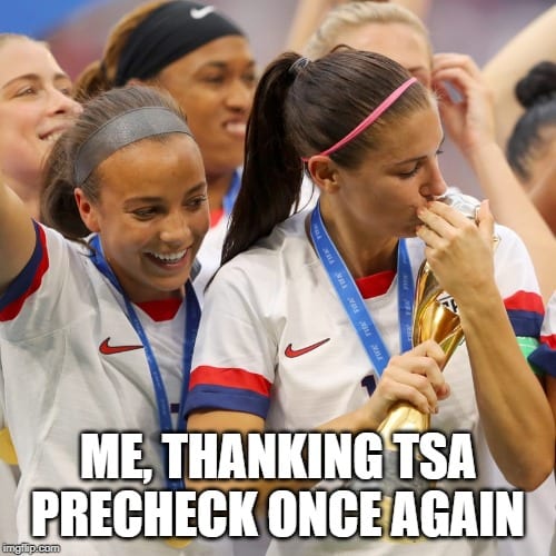 Alex Morgan Memes - TSA Precheck Memes