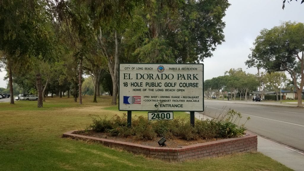 El Dorado Park Golf Course Entrance