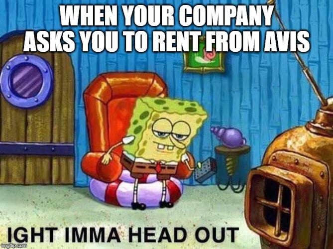 Rent from Avis Meme