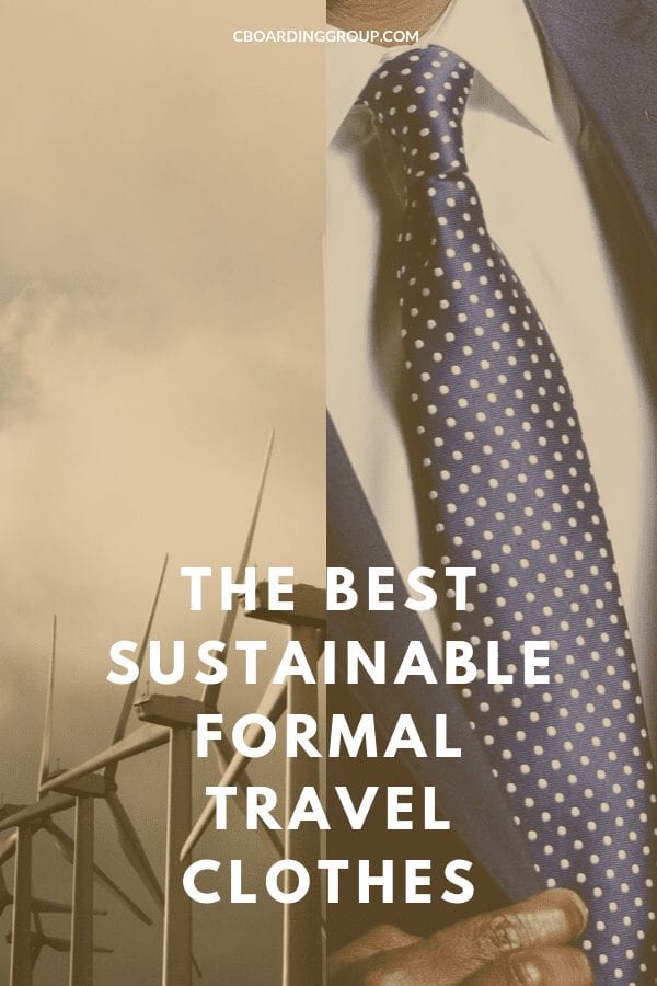 The Best Sustainable Formal Travel Clothes for Travel