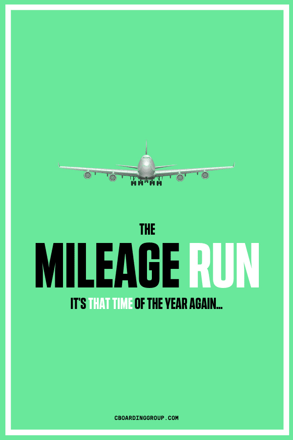 The Mileage Run what is it_