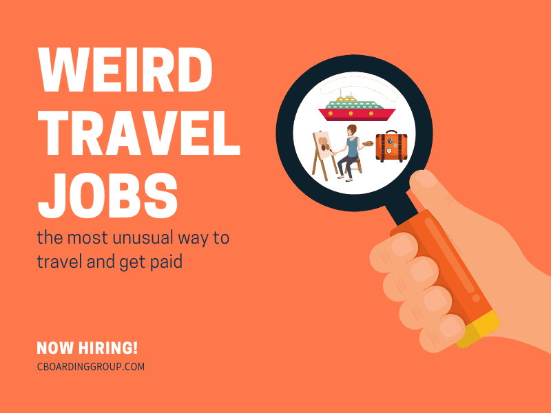 Weird Travel Jobs - the most unusual way to travel and get paid