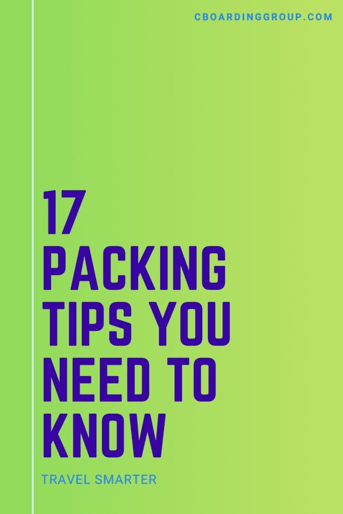 17 Packing Tips you Need to Know
