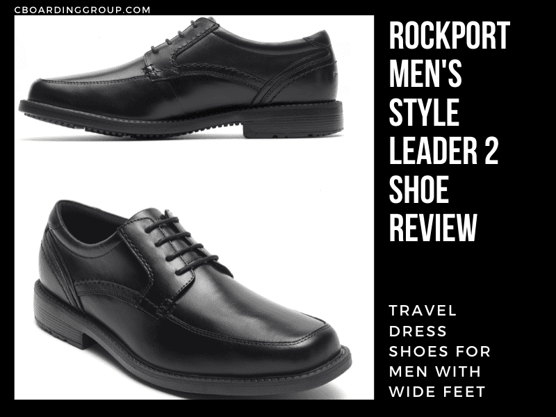 rockport wide mens shoes