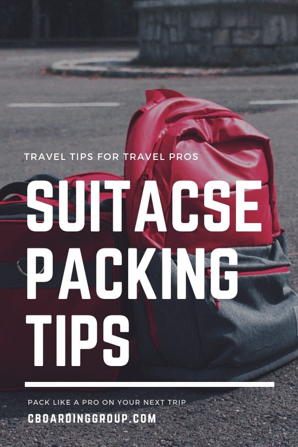 Suitcase Travel Packing Tips for Travel Pros from Travel Pros