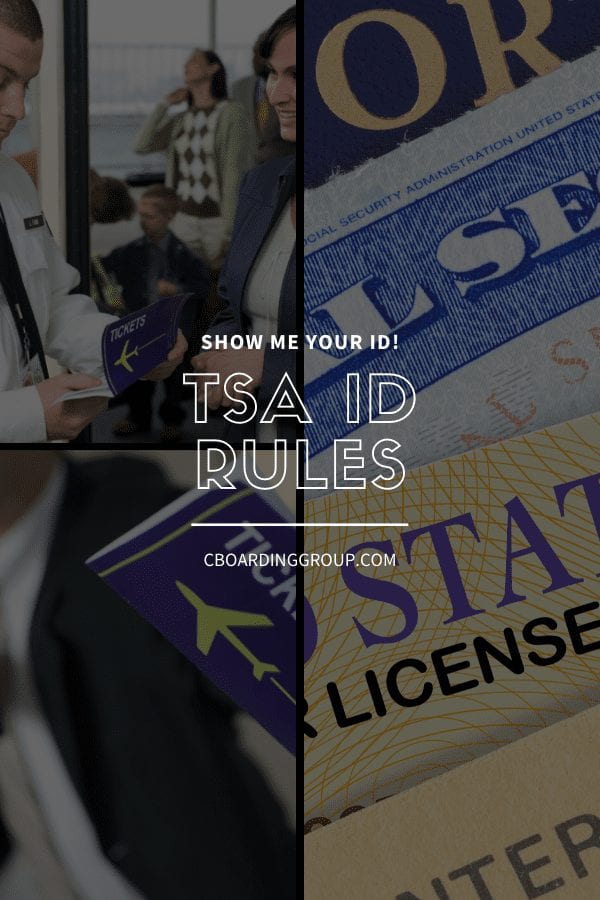 TSA ID Rules - show me your ID