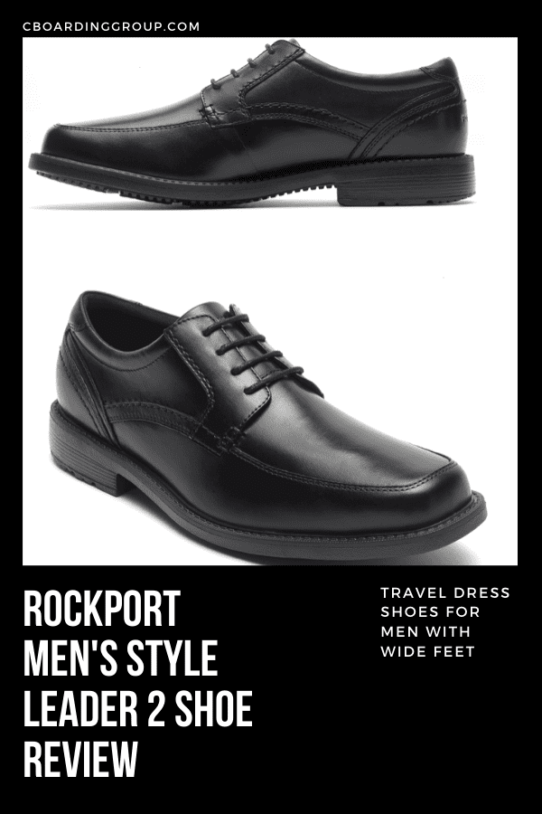 Rockport Men's Style Leader 2 Shoe Review (Travel Dress Shoes for Men