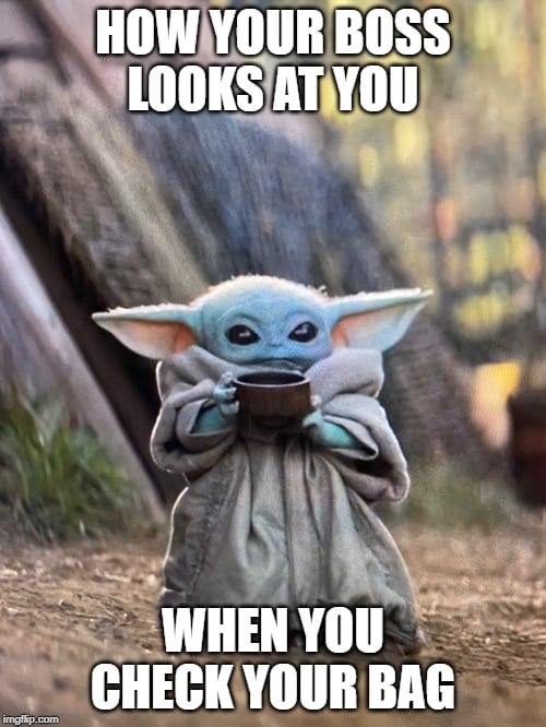Baby Yoda Says Never Check your Bag.jpg