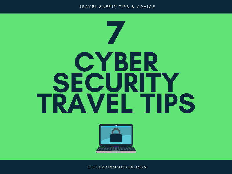 If you travel for work, you are a target. Let me say that again: If you travel for business, YOU. ARE. A. TARGET. And it's not just business travelers who are targets. Each year, cyber crime continues to rise and travelers of all types (both business and pleasure travelers) are attractive targets. This is why I've created the 7 Cyber Security Travel Tips designed to help you avoid getting hacked while you travel.