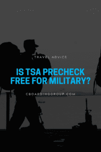 Is TSA PreCheck free for Military - hint, yes it is