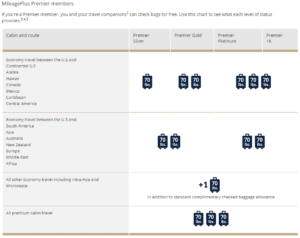 united baggage weight limit international