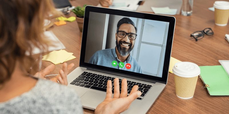 Use video conf more to travel less