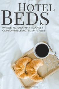 Hotel Beds - where to find that insanely comfortable hotel mattress