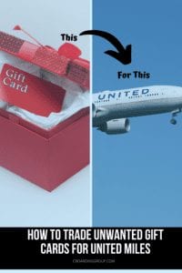 How to trade unwanted Gift Cards for United Miles using the MileagePlus Gift Card Exchange