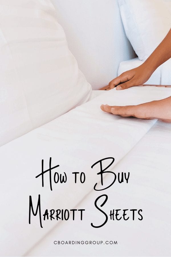 How to Buy Marriott Sheets: take that hotel experience home!