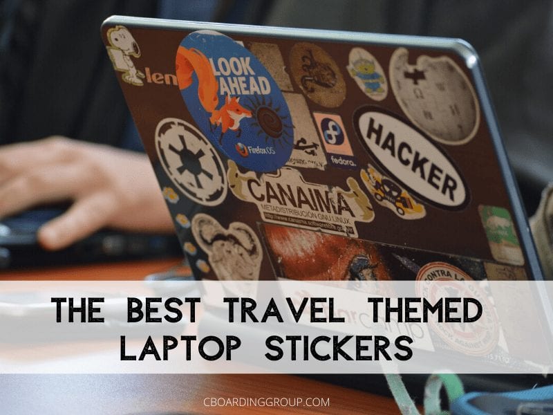 Where to buy Travel Themed Laptop Stickers